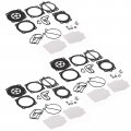 Topteng Carburetor Rebuild Kit For Kawasaki Polaris Keihin Cdk-ii Jet Ski Pwc 38mm 40mm