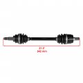 Caltric Rear Right And Left Complete Cv Joint Axles Compatible With Honda Trx680fa Trx680fga Rincon 680 4x4 2006-2017