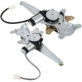 Rear Left And Right Power Window Regulator With Motor For 2001 2002 2003 2004 2005 2006 2007 Toyota Highlander Oe 741-099 