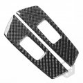 Nvcnx Real Premium Carbon Fiber Car Door Side Window Lift Switch Panel Cover Trim Interior Accessories Compatible With Mazda