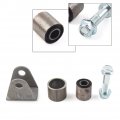 Newsmarts Shock Absorption Suspension Mounting Bracket Steel 1 Set Universal Swing Arm Support Buffer Sleeve Compatible For Atv