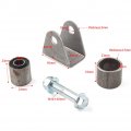 Newsmarts Shock Absorption Suspension Mounting Bracket Steel 1 Set Universal Swing Arm Support Buffer Sleeve Compatible For Atv