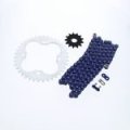 Fits Honda 400ex Trx400ex 520-96 Blue Non O Ring Chain Sprocket Black 14 39 