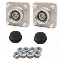 Club Car Ds Precedent Front Wheel Hub Assembly With Bearings And Nuts 2003 Up Replace 102357701 2 Pcs 