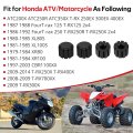 Fuel Tank Cushions 4 Pcs For Honda Fourtrax 125 250 1987-1992 Trx 300x 250x 700xx 2008-2014 Xl80s 100s 1980-1985 Xr80 100