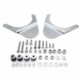 Httmt 4-point Docking Hardware Kit Compatible With H-d Touring 97- 08 Road King Street Glide Chrome