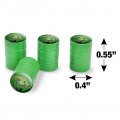 Tree Frog On Leaf Tire Rim Wheel Aluminum Valve Stem Caps