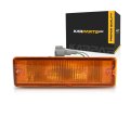 Front Passenger Side Turn Signal Light Assembly For Nissan Pathfinder 1990 1991 1992 1993 1994 1995 With Bulbs Replaces