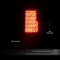 Compatible With Chevy Silverado Gmt800 4pc Pair Of Black Clear Corner Headlight Lens Led Tail Light