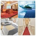 Uxcell Floor Transition Strip 16 4ft Self Adhesive Carpet Edging Trim 5 Meter Pvc For Height Less Than 5mm White