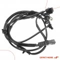 A-premium Abs Wheel Speed Sensor Compatible With Audi Models A4 A4 Quattro 2006-2008 Rs4 2007-2008 S4 2006-2009 Rear Left