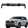 Front Lower Grille Black Straight Trim Style Replacement For Sequoia 2023 2024 