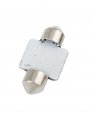 Uxcell 6pcs 31mm 5050 Surface Mount Device 6 Led White Festoon Dome Light 3022 3021 Internal