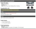 Headlight Fog Light Parking Kit 6 Piece For 2004-2006 Chevy Avalanche 1500 Without Lower Body Cladding From 01 02 2004 Vehicle