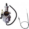 Carburetor With Throttle Cable Replacement For Honda 250 Trx250ex 2x4 2001-2008 Carb 
