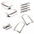 Sizver Chrome Supercombo For 2014-2018 Gmc Sierra 1500 2500 3500 Crew 4dr Model Only 