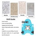 Diamond Drill Bit Kit 16pcs Hole Saw With Double Suction Cups Guide Jig Fixture 6a 50mm Cutter Drilling Tool Set For Tile Wood