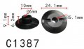Autobahn88 Fixing Clip Compatible With Suzuki Oem 914805037 Pack Of 20