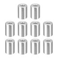 10pcs Aluminum Spacer 3 4 Od X 5 16 Id 1-1 Length Screw Standoff Bushing Plain Finish Unthreaded Round Metal For Screws Bolts 