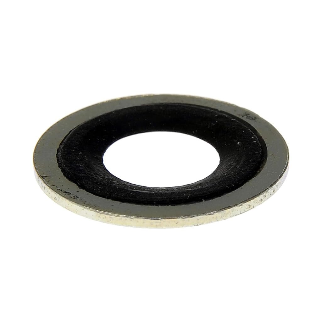Oil Drain Plug Gasket For Mazda B23 1994 1995 1996 1997 Steel And Rubber 0 51 Inside Diameter 0 08 In Thickness E0fz 6734 A