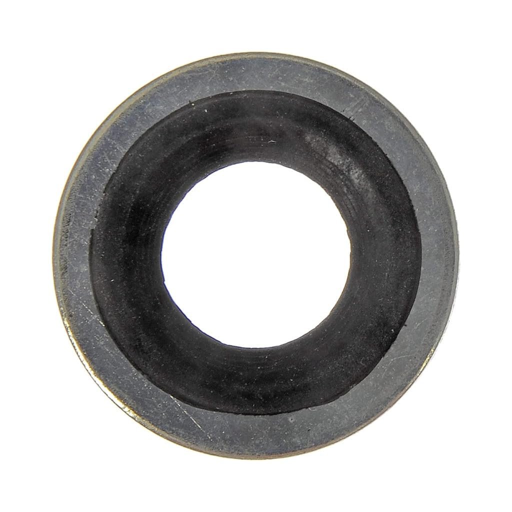 Oil Drain Plug Gasket For Mazda B23 1994 1995 1996 1997 Steel And Rubber 0 51 Inside Diameter 0 08 In Thickness E0fz 6734 A