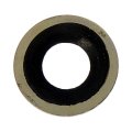 Oil Drain Plug Gasket For Mazda B23 1994 1995 1996 1997 Steel And Rubber 0 51 Inside Diameter 0 08 In Thickness E0fz 6734 A 