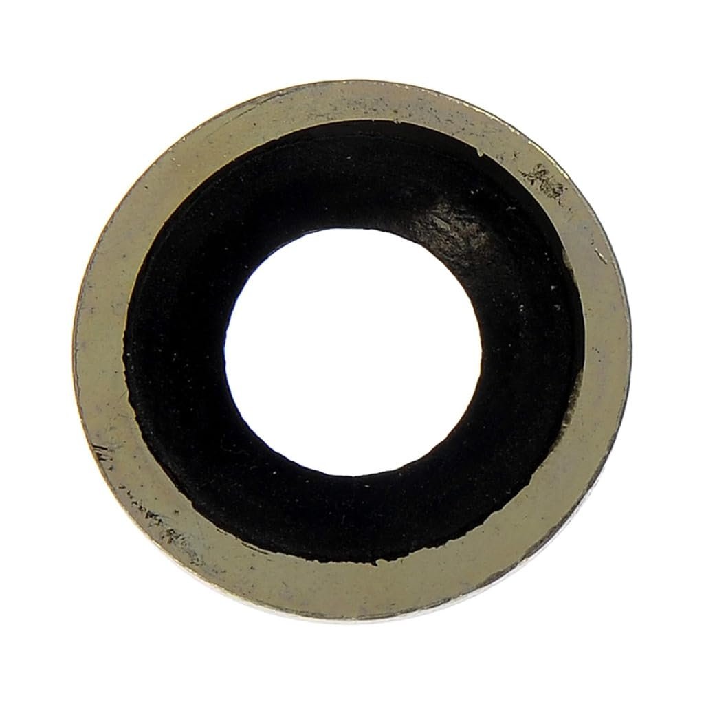 Oil Drain Plug Gasket For Mazda B23 1994 1995 1996 1997 Steel And Rubber 0 51 Inside Diameter 0 08 In Thickness E0fz 6734 A