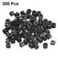 Uxcell Nylon Round Spacer Washer 3 2mm Id 7mm Od 5mm Height For M3 Screws Black 300pcs