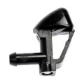 Windshield Washer Nozzle For Plymouth Breeze 1996 1997 1998 Black Plastic 0 24 In Hose Port Diameter Replacement 