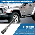 X Autohaux Steering Shaft For Jeep Wranglerjk 2007 2008 2009 2010 2011 2012 2013 2014 2015 2016 2017 2018 Cyl 6l 6 3 8l Upper