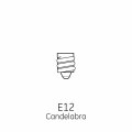 Ge Lighting Vintastyle Led Bulb 3 Watts 40 Watt Equivalent Warm Candle Light Amber Glass Candelabra Base 1 Pack