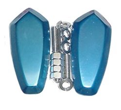 Yana Shiki A2840bu Blue Mirror Block-offs For Yamaha Yzf-r6s Yzf-r6 Yzf-r1