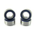 4x7x2 5mm Precision Ball Bearings Abec 3 Rubber Seals 4 Mr74-2rs-bu 