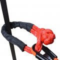 3x Synthetic Soft Red Shackle 1 2 X 22 Inch Rugged Off Road Shackles 38 000 Lbs With Protective Sleeve Winch Snatch Recovery