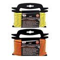 1 4 Neon Reflective Guyline Camping Tent Tarp Rope 50 Line Cord Paracord Guide