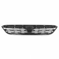 Su1200192 Factory Style Front Bumper Grill Grille Assembly Compatible With Subaru Impreza 2020-2023 Matte Black