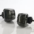 2x 8mm Motorcycle Accessories Black Racing 22 Led Turn Signal Light Indicator Lens Blinker Universal For Suzuki Honda Kawasaki