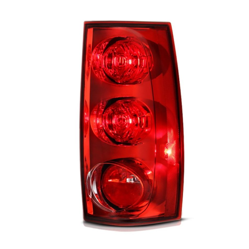 2007-2014 Gmc Yukon Xl 1500 2500 Tail Light Factory Style Rosso Red Housing Passenger Side