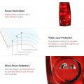 2007-2014 Gmc Yukon Xl 1500 2500 Tail Light Factory Style Rosso Red Housing Passenger Side