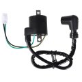 Black Ignition Coil Replacement For Rm250 1997 To 2008 Part Number 33410-36e00 33410-37f00 Bolt On Design With Housing