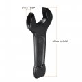 Uxcell 50mm Open End Striking Wrench High Tensile Steel Single Head Spanner Hand Tool