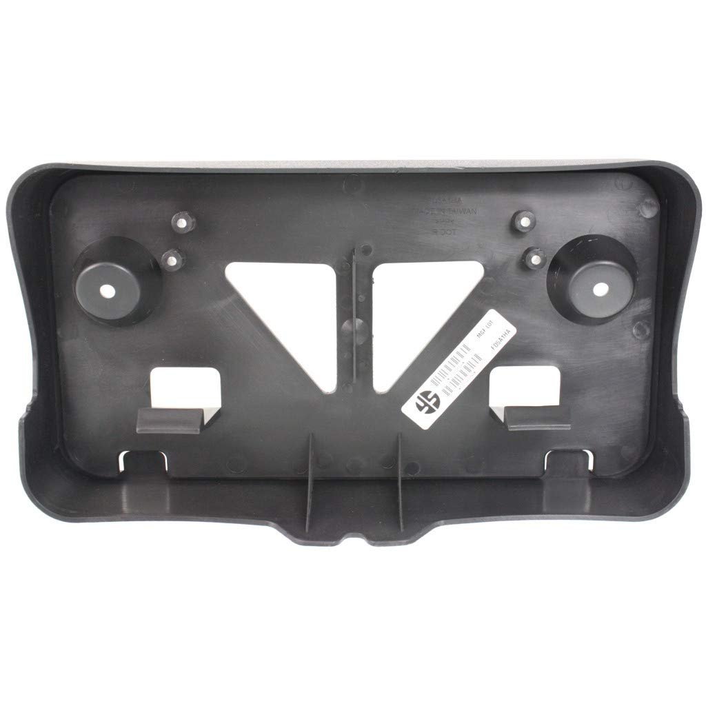 Front License Plate Bracket For Ford Edge 2007 2008 2009 2010 Limited Se Sel Sport Fo1068126 7t4z17a385aa Black Plastic