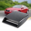 Bonnet Vent Covera Console Partsa Car Decorative Air Flow Intake Scoop Sticker Cover Hood Carbon Fiber Carbon