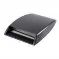 Bonnet Vent Covera Console Partsa Car Decorative Air Flow Intake Scoop Sticker Cover Hood Carbon Fiber Carbon