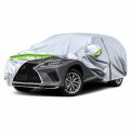 Waterproof All Weather Car Cover For 2008 2026 Lexus Rx350 Rx450h Silver Full Exterior Protection With Cotton Liner And Zipper 