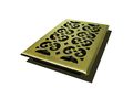 Decor Grates Sph610-a Scroll Floor Register 6-inch By 10-inch Antique Brass 