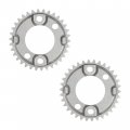 Caltric 2 Camshaft Chain Timing Sprocket Compatible With Kawasaki Prairie 700 Kv Kvf 700 4x4 2004-2006