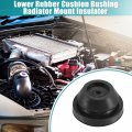 X Autohaux 2pcs Lower Rubber Cushion Bushing Radiator Mount Insulator For Mercedes-benz Cla 45 Amg 4matic 2 0l L4 Gas 2014-2019