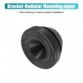 X Autohaux 2pcs Lower Rubber Cushion Bushing Radiator Mount Insulator For Mercedes-benz Cla 45 Amg 4matic 2 0l L4 Gas 2014-2019