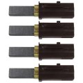 4 Pack Vacuum Motor Carbon Brushes Replaces 333261 33326-1 For Ametek Lamb 116114-00 116146-00 116197-00 116207-00 